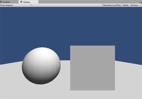 Сцена в Unity3D