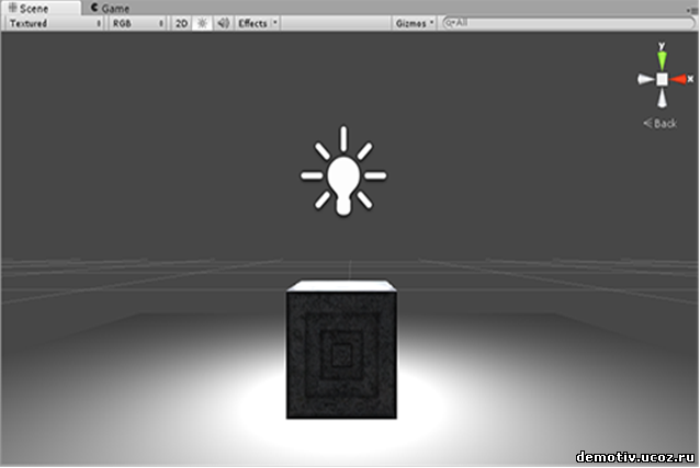 Текстуирование текста в Unity 3D
